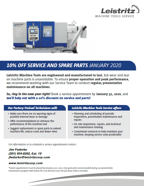 January is Service Maintenance Month