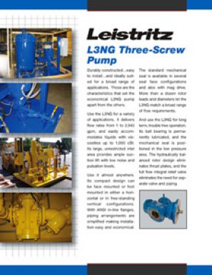 L3NG Three-Screw Pump